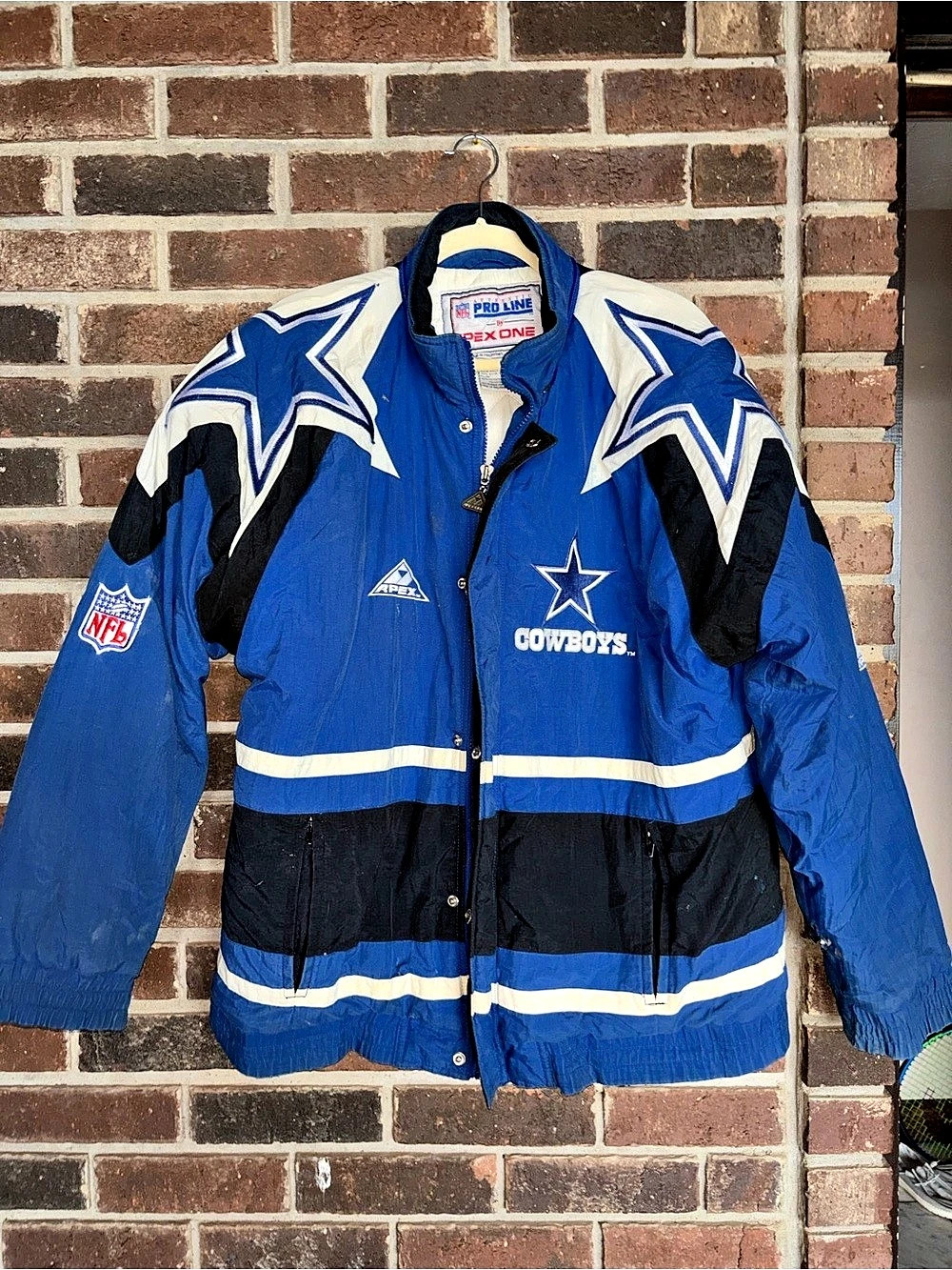 Apex One Vintage 1990s NFL Pro Line Dallas Cowboys Puffer Jacket Dallas Cowboys